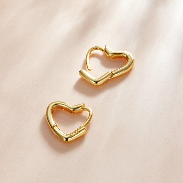 925 Sterling Silver &amp; Platinum Earrings for Women
