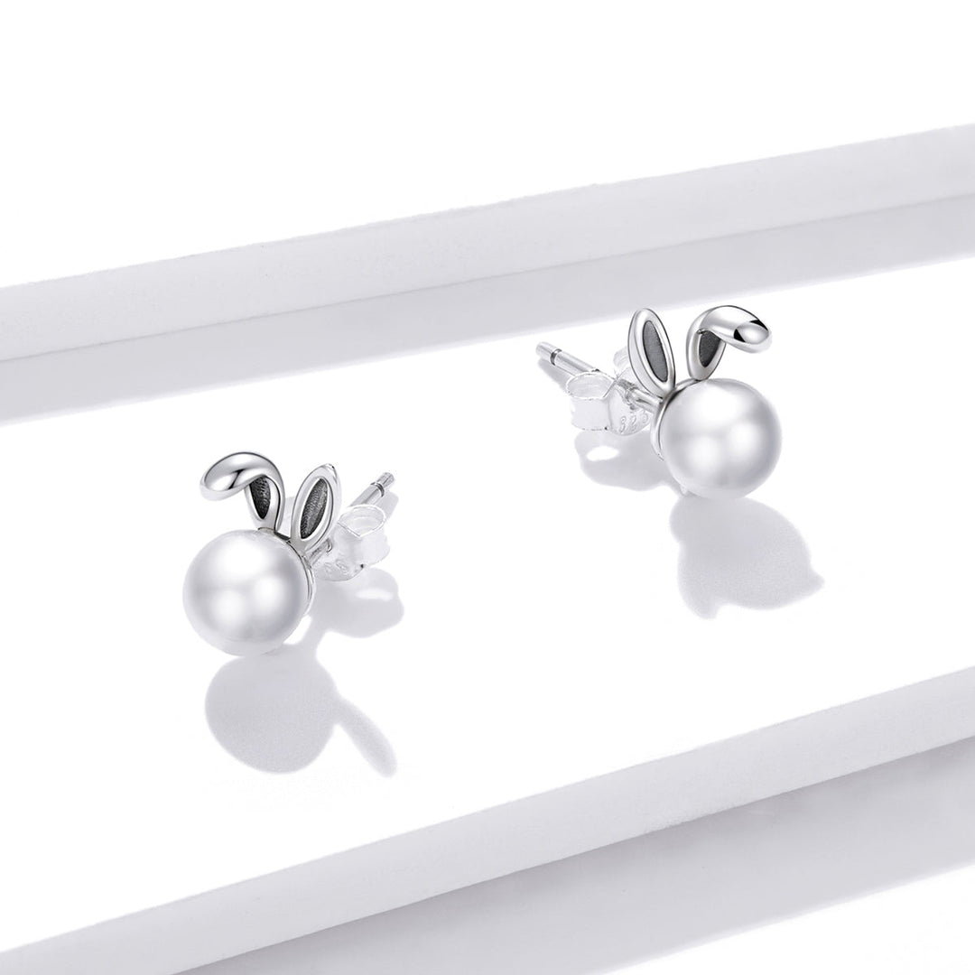 925 Sterling Silver Earrings with Quality Shell Pearl