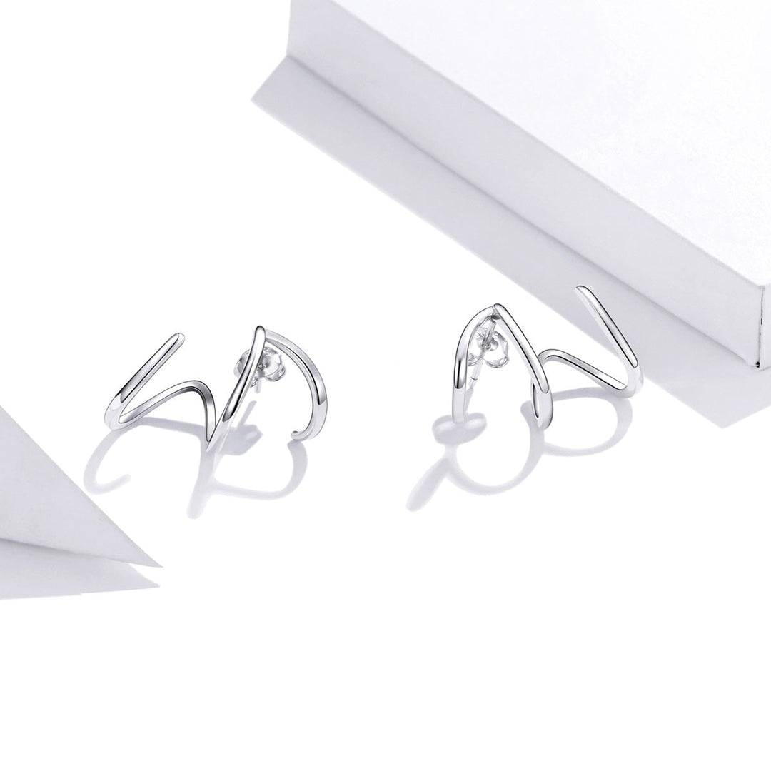 925 Sterling Silver Oxidized Earrings for Women