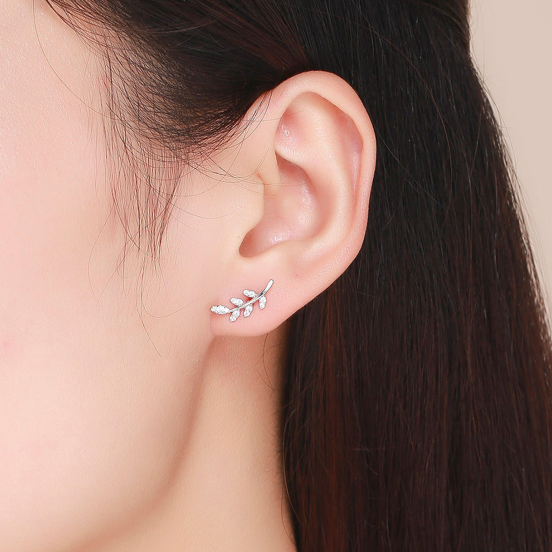 925 Sterling Silver Earrings with CZ