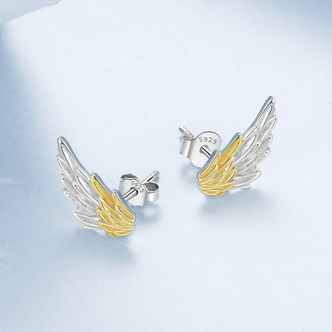 925 Sterling Silver Earrings with White Gold Plating for Women