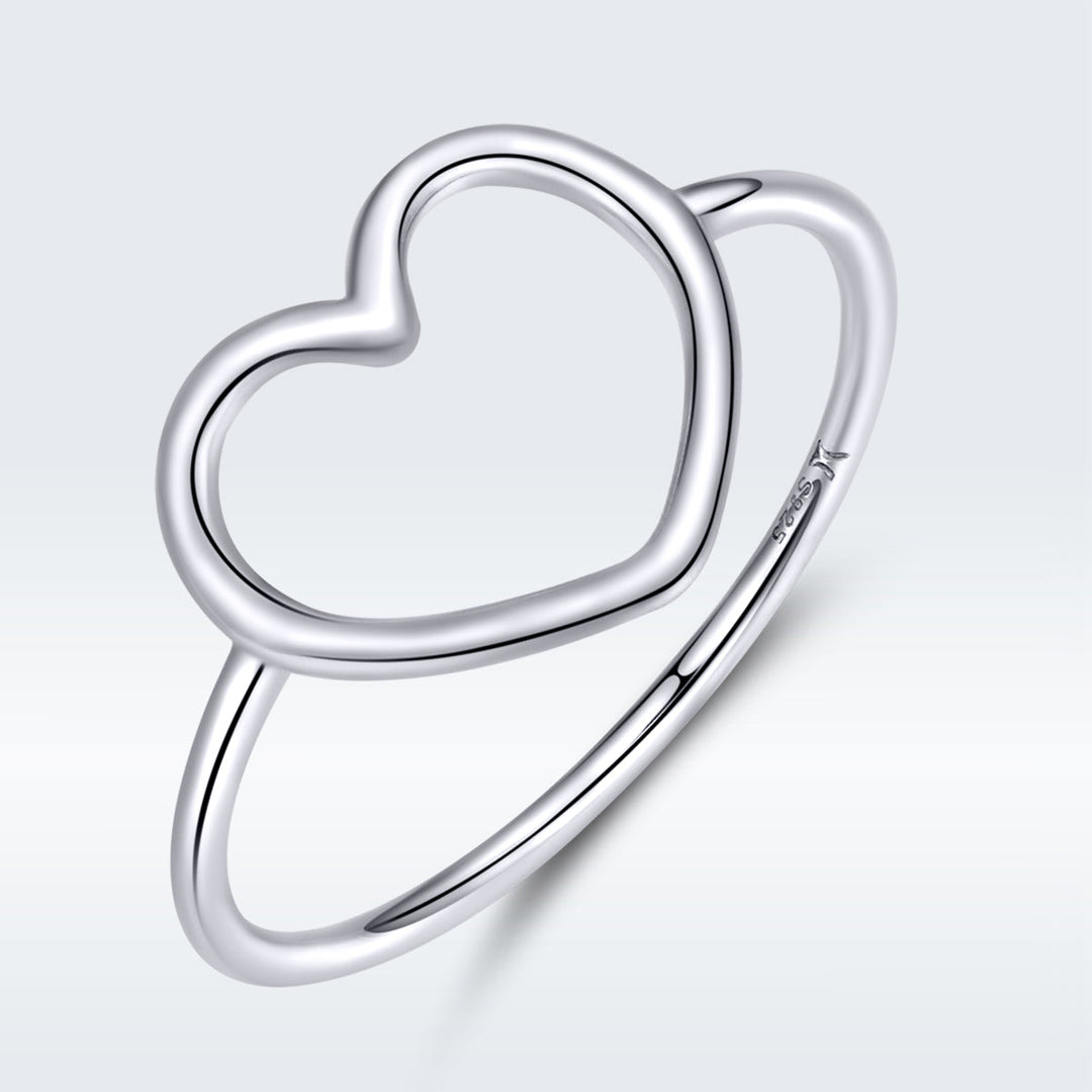925 Sterling Silver Plated Platinum Ring Size 6.0 for Women