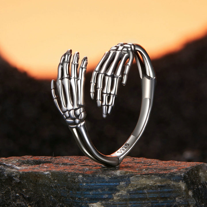925 Sterling Silver Oxidized 0.2cm Ring