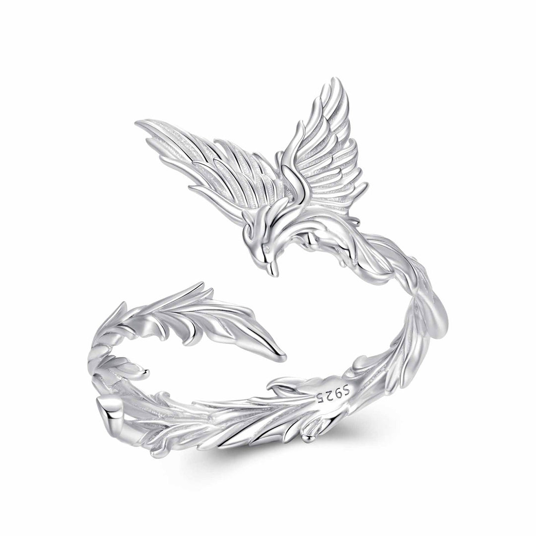 925 Sterling Silver White Gold Plated Rings