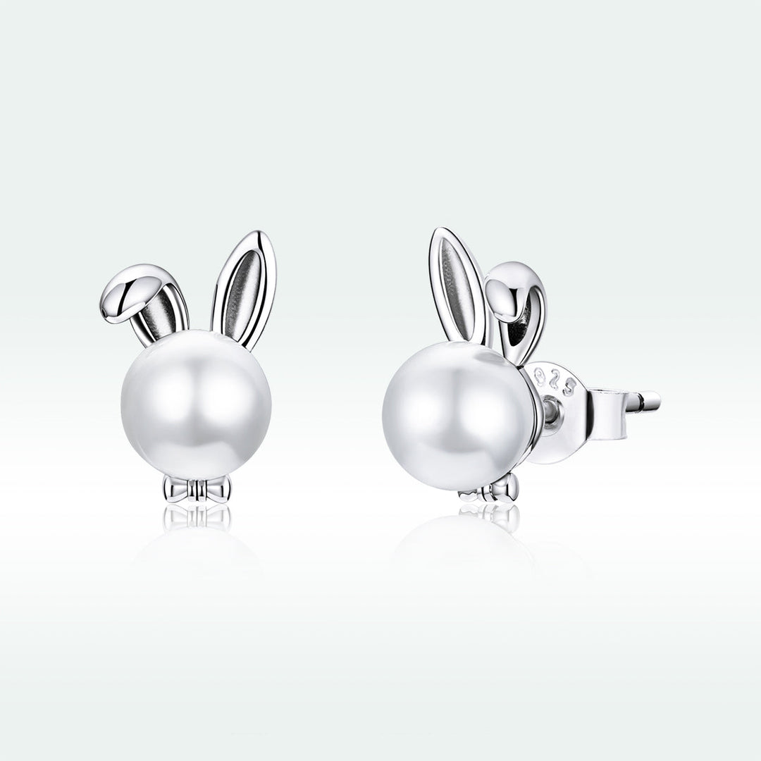 925 Sterling Silver Earrings with Quality Shell Pearl