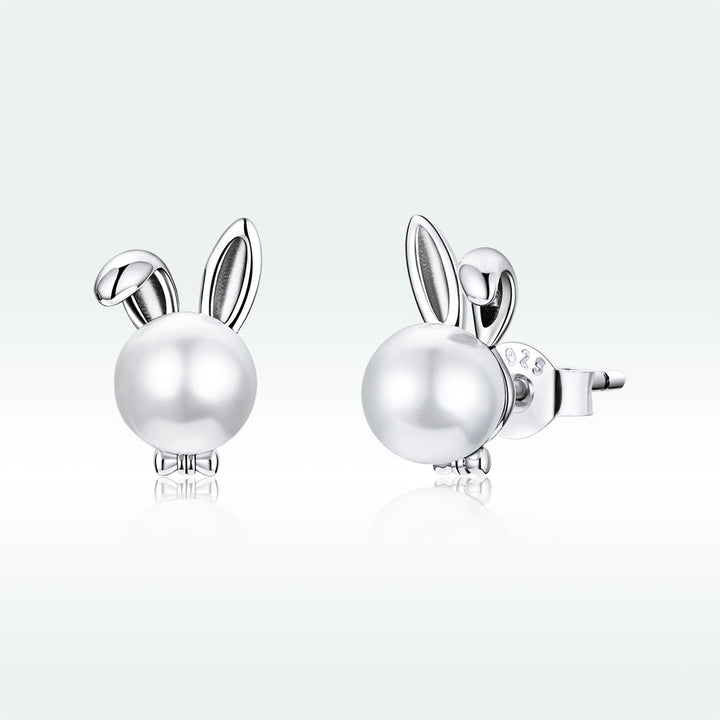 925 Sterling Silver Earrings with Quality Shell Pearl