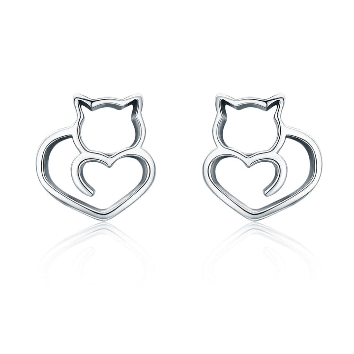 925 Sterling Silver Oxidized Earrings