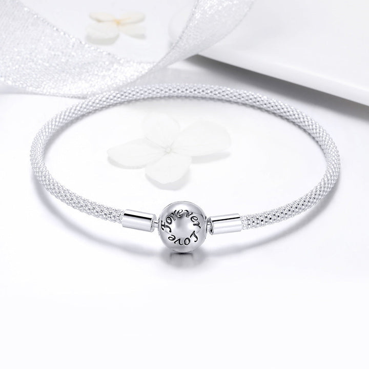 925 Sterling Silver SCB Bracelet Size 17.0cm