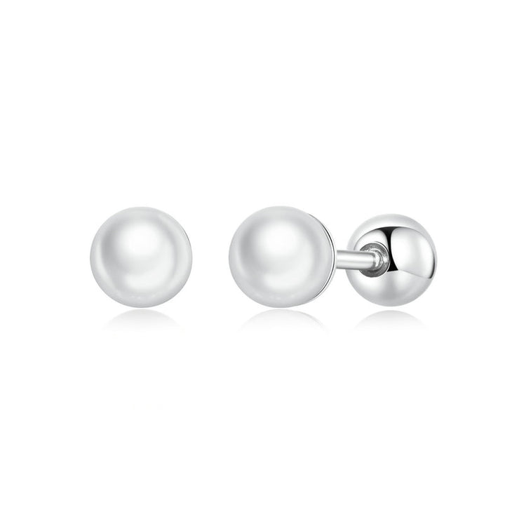 925 Sterling Silver Quality Shell Pearl Earrings for Women
