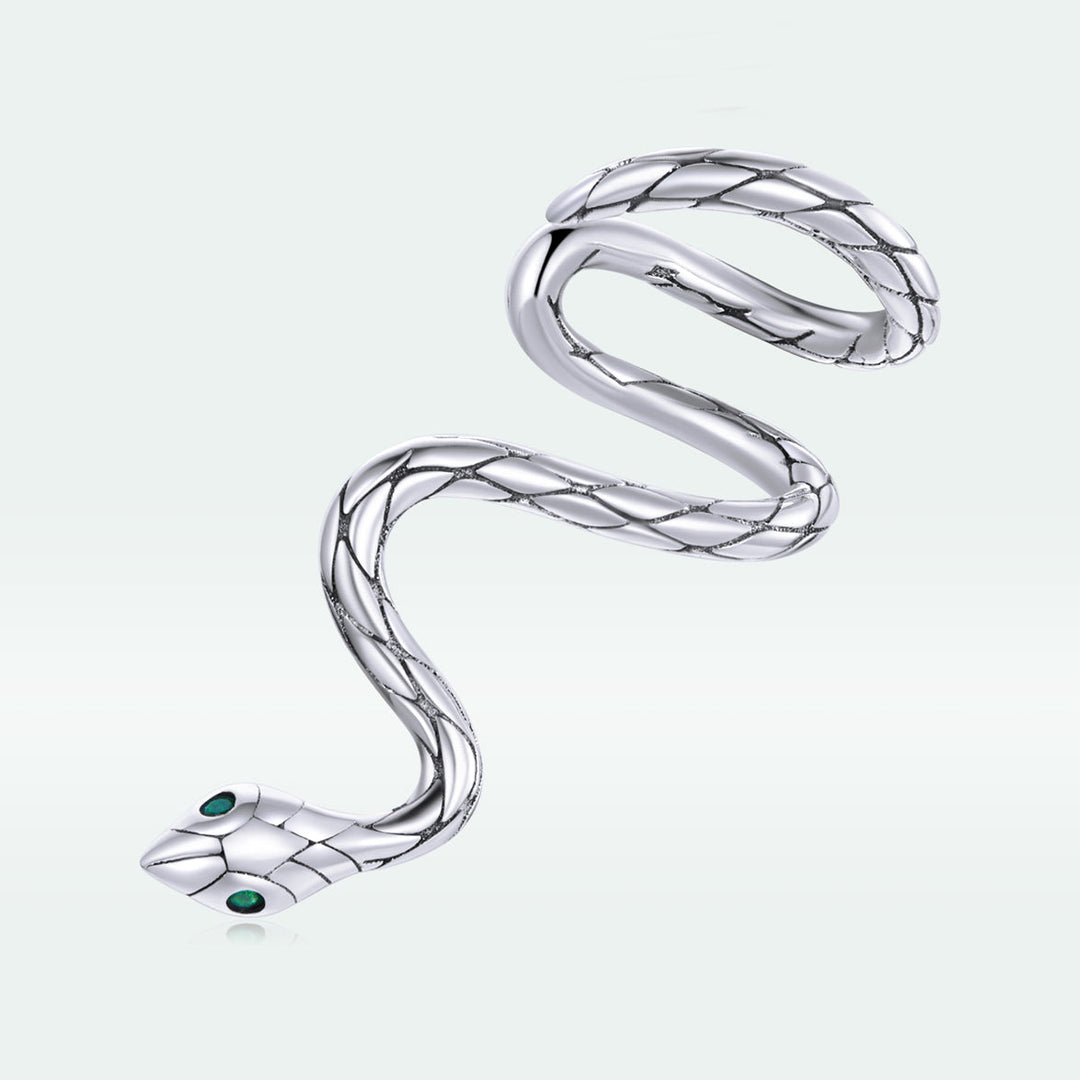 925 Sterling Silver Oxidized 2.5x1.9 cm Pavé Setting CZ Earrings for Women