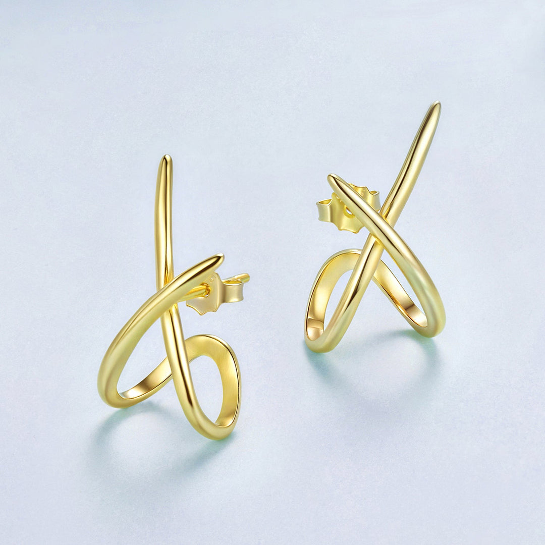925 Sterling Silver Oxidized Silver Earrings