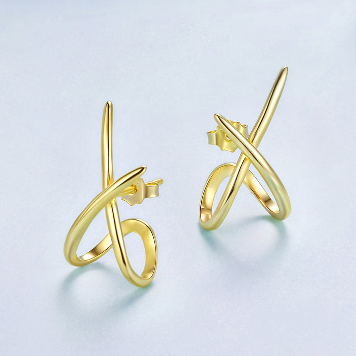 925 Sterling Silver Oxidized Silver Earrings