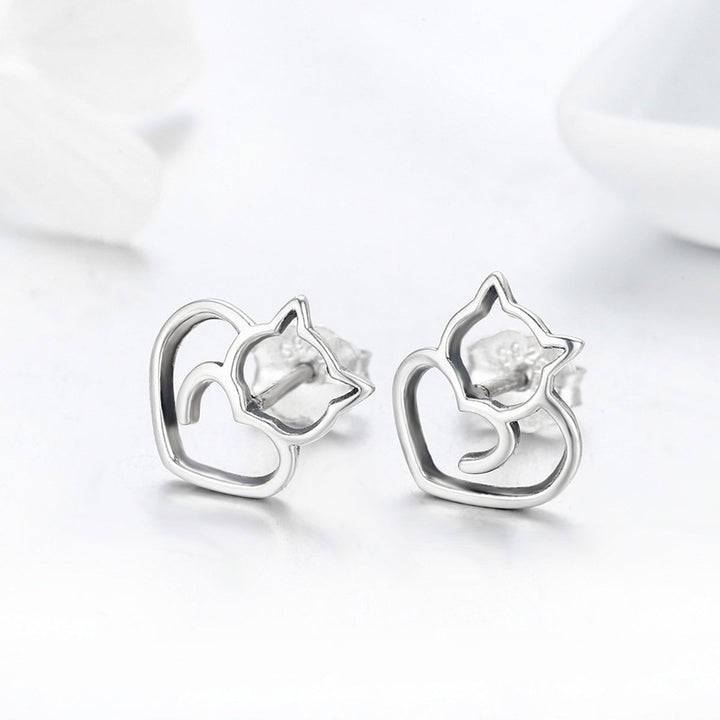 925 Sterling Silver Oxidized Earrings