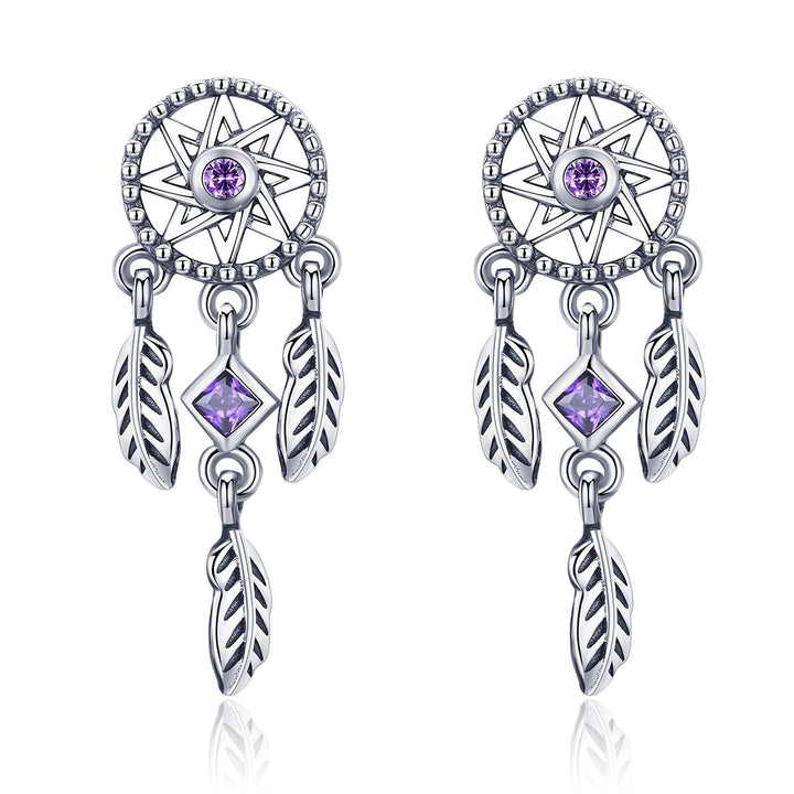 S925 Sterling Silver Pavé Setting CZ Earrings