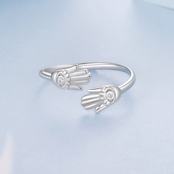 925 Sterling Silver Pavé Setting CZ Ring for Women