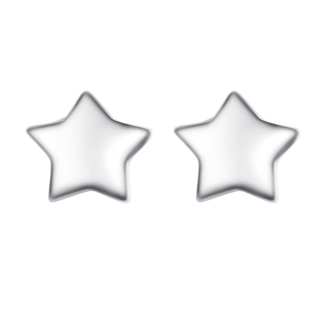 S925 Sterling Silver Earrings with Plated Platinum Finish for Women