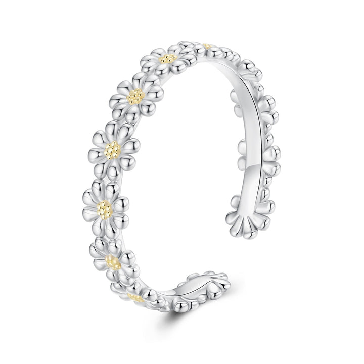 925 Sterling Silver Ring for Women - Style E, 0.4cm Width
