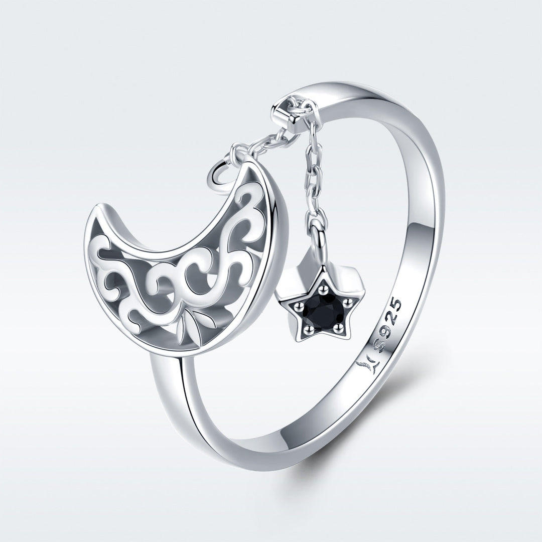 925 Sterling Silver Ring for Women - Width 0.2cm, Height 1.1cm
