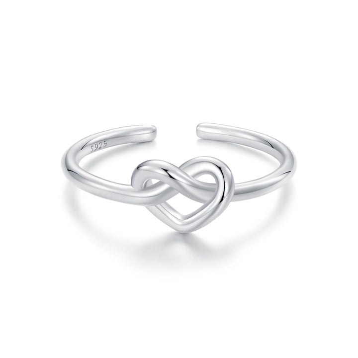 925 Sterling Silver &amp; Plated White Gold 1.6mm Ring for Women