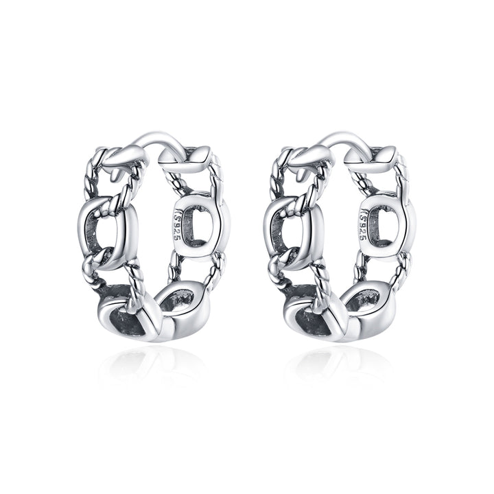 925 Sterling Silver Oxidized Earrings for Women