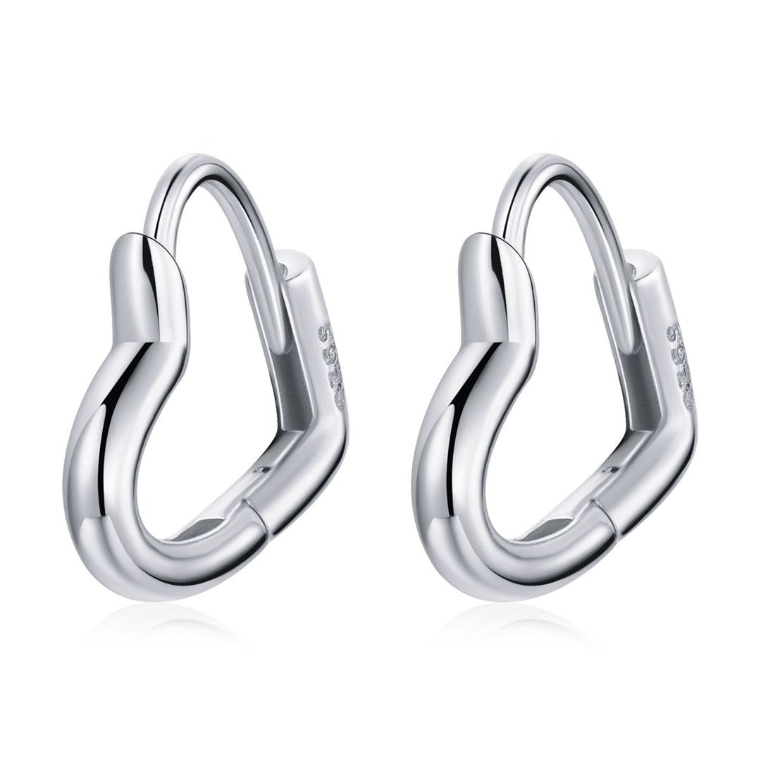 925 Sterling Silver &amp; Platinum Earrings for Women