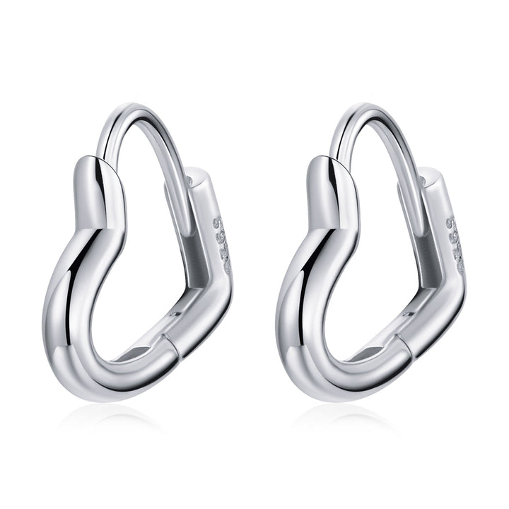 925 Sterling Silver &amp; Platinum Earrings for Women