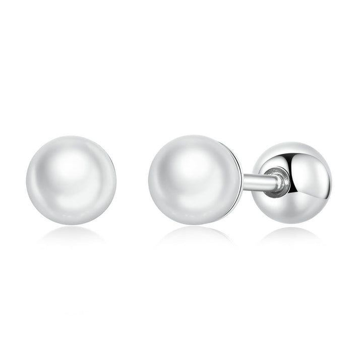 925 Sterling Silver Quality Shell Pearl Earrings for Women