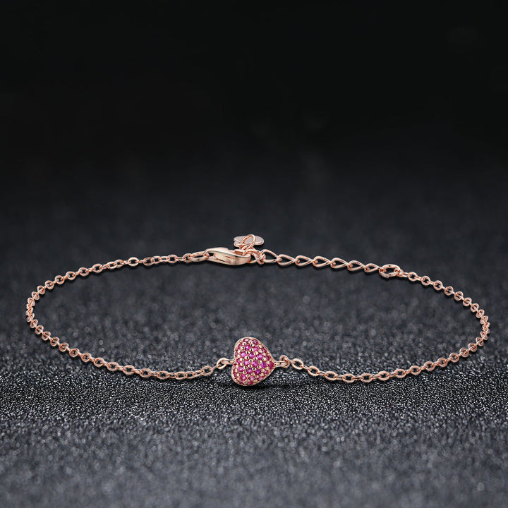 925 Sterling Silver 22cm Bracelet for Women