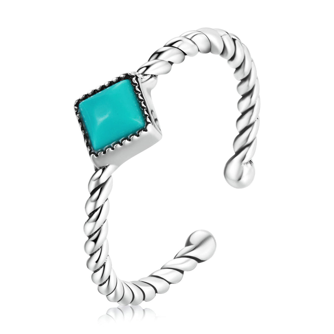925 Sterling Silver Stackable Pavé Setting CZ Ring for Women