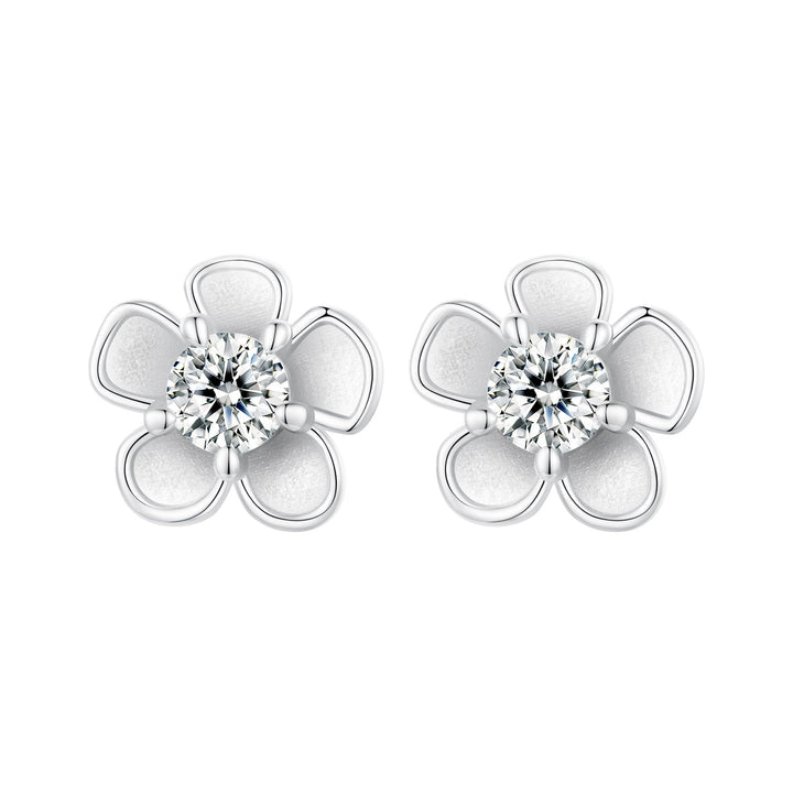 S925 Sterling Silver 3.00 Carat Moissanite Earrings for Women