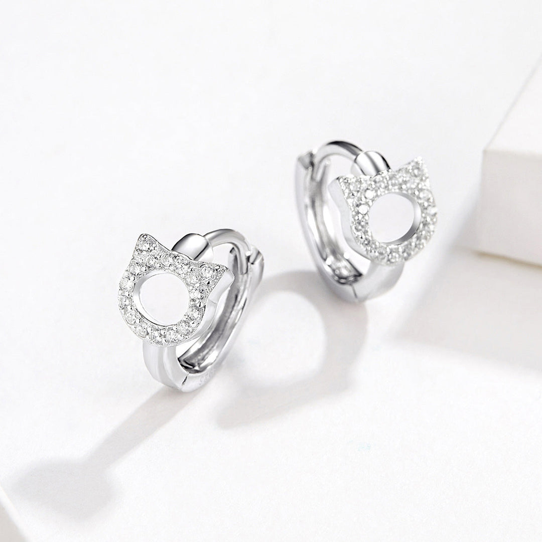 925 Sterling Silver CZ Earrings for Women