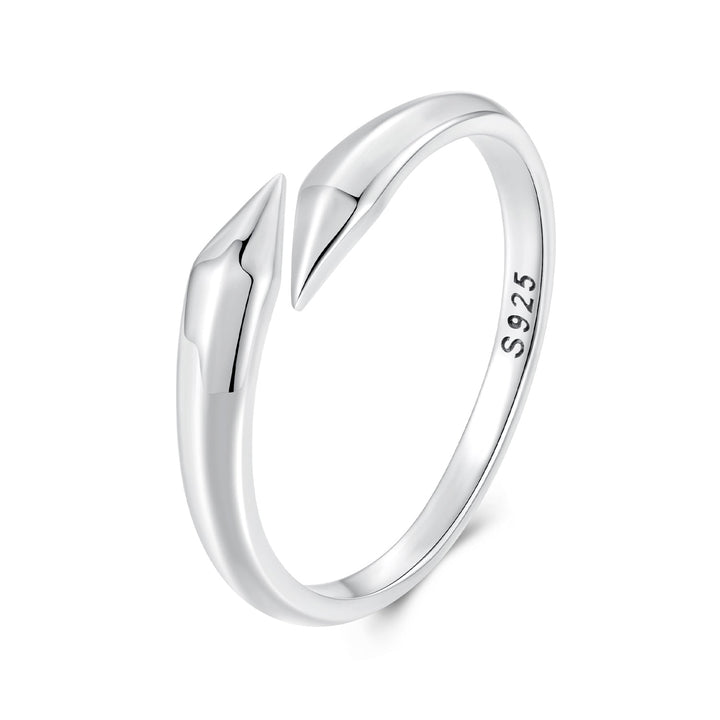 925 Sterling Silver Oxidized 0.18cm Ring