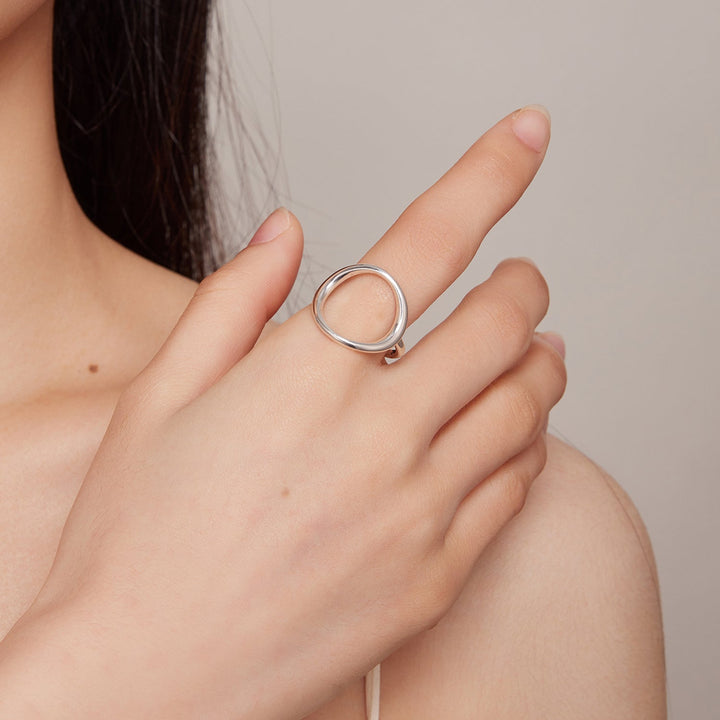 925 Sterling Silver Oxidized 1.8mm Wide Ring