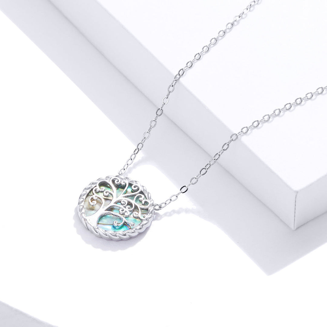 925 Sterling Silver Adjustable Mica Necklace for Women
