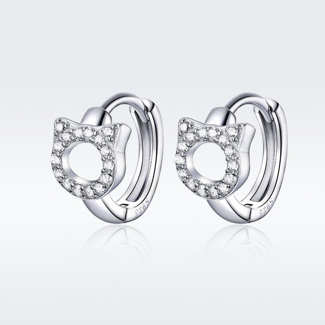 925 Sterling Silver CZ Earrings for Women