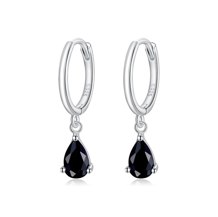 925 Sterling Silver Earrings with Pavé Setting CZ