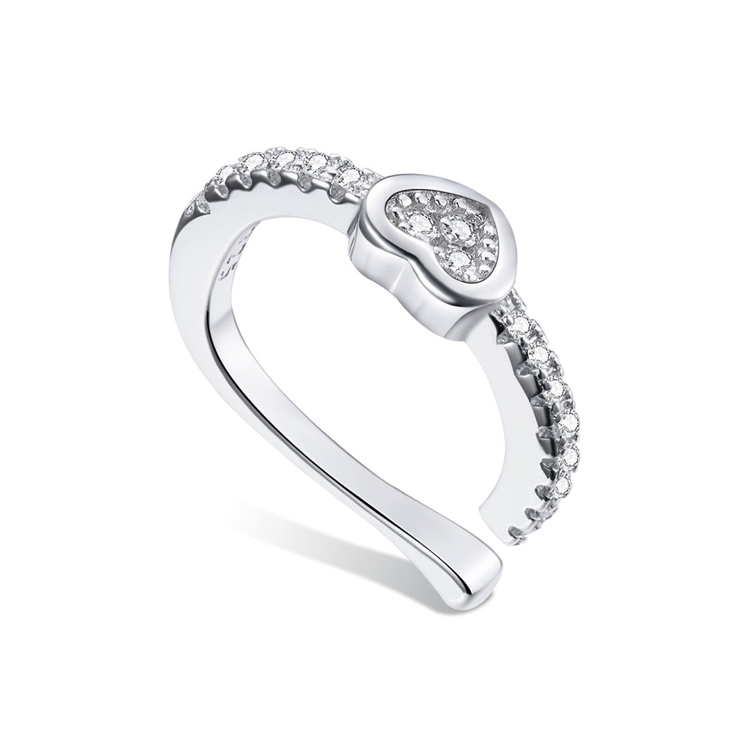 925 Sterling Silver Pavé Setting CZ Earrings for Women