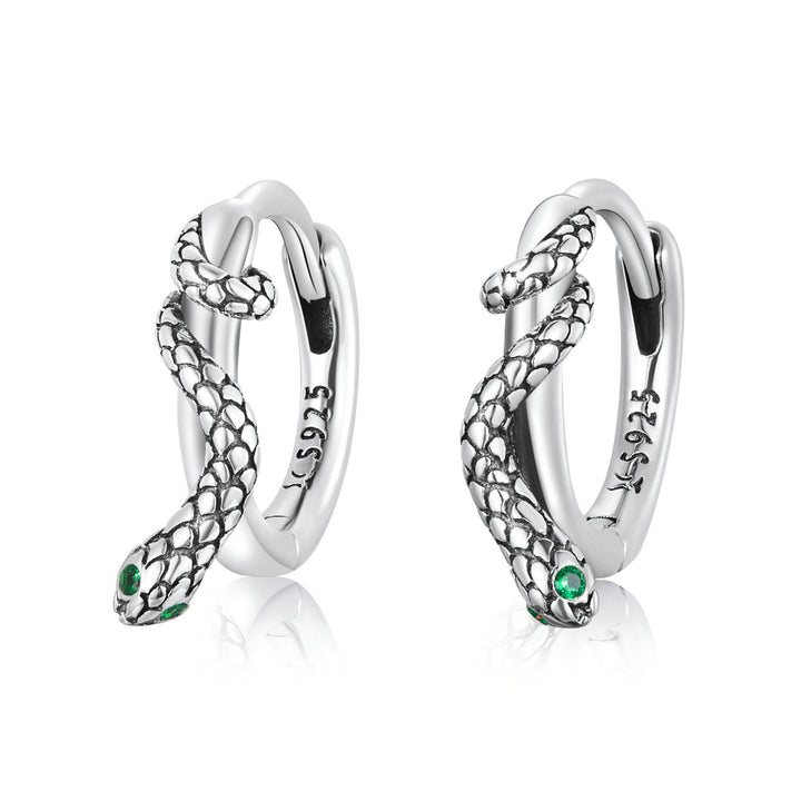 925 Sterling Silver Earrings with Pavé Setting CZ