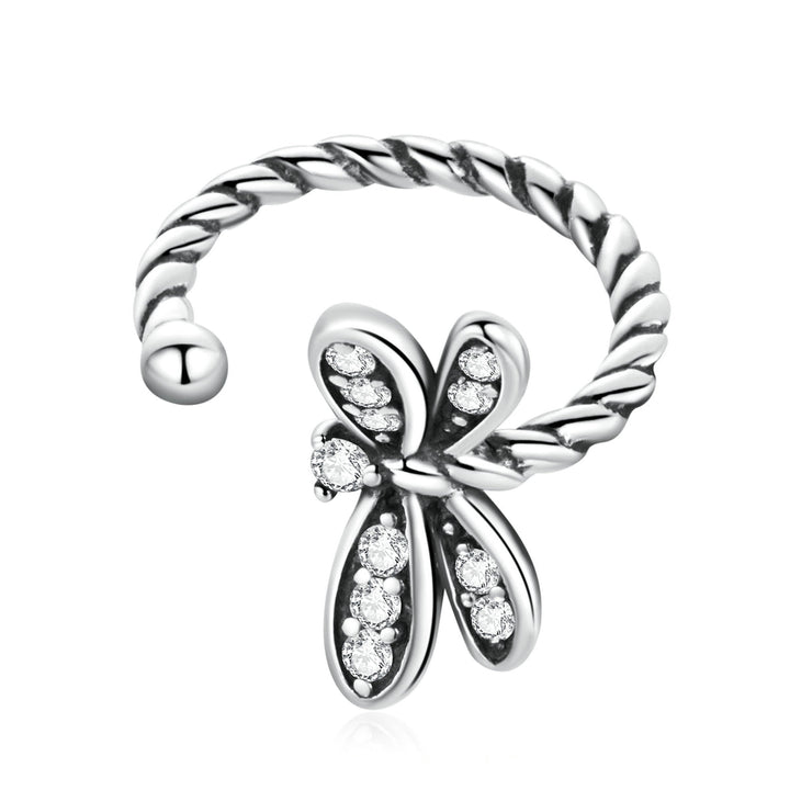 925 Sterling Silver Earrings with Pavé Setting and CZ for Women