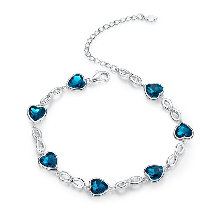 925 Sterling Silver Adjustable Bracelet for Women