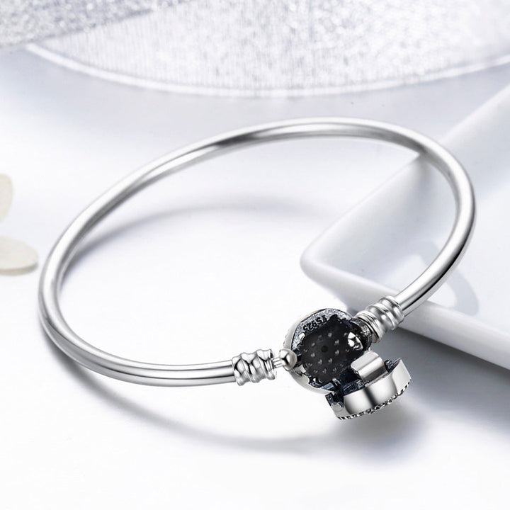 925 Sterling Silver Bracelets Size 17.0 for Women