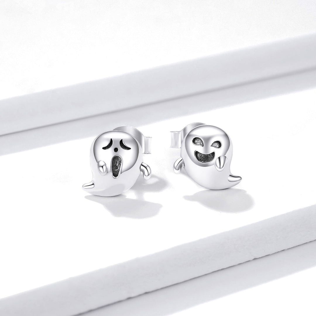 925 Sterling Silver Oxidized Silver Earrings