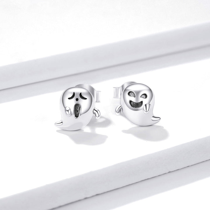 925 Sterling Silver Oxidized Silver Earrings