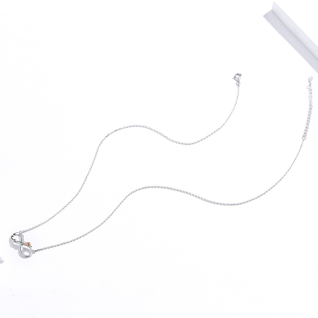 925 Sterling Silver Necklace 40-45cm for Women