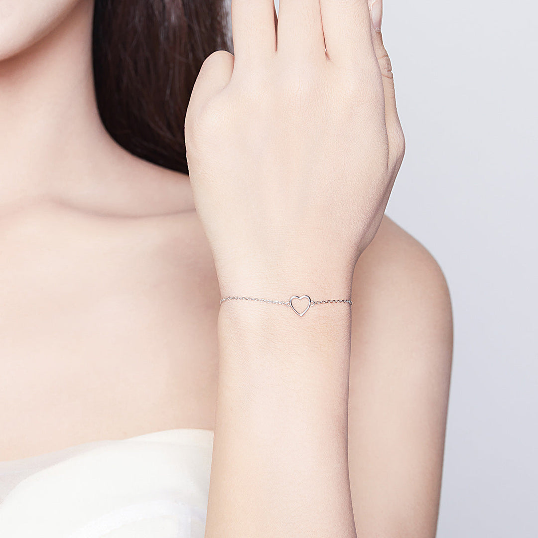 925 Sterling Silver Adjustable Bracelet for Women