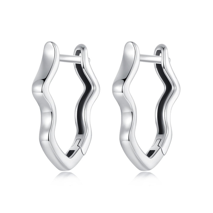 925 Sterling Silver &amp; Oxidized Silver Earrings for Women