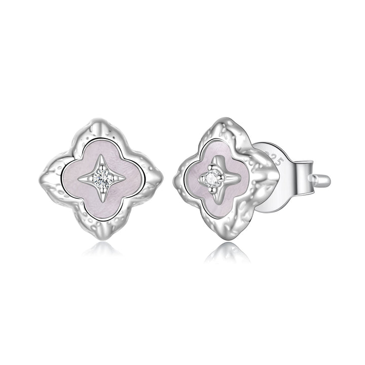 925 Sterling Silver Moissanite 0.8cm Earrings for Women