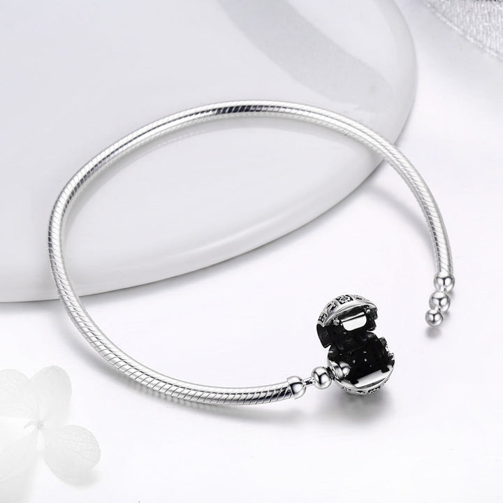 925 Sterling Silver SCB Bracelet Style Nan Size 17.0 for Women