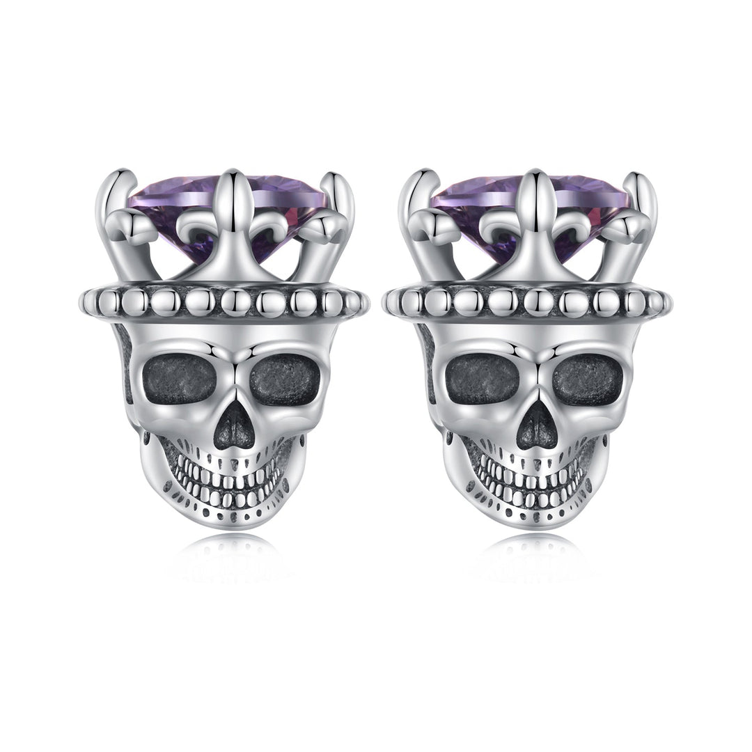 925 Sterling Silver Earrings with Pavé Setting CZ 10*9mm for Women
