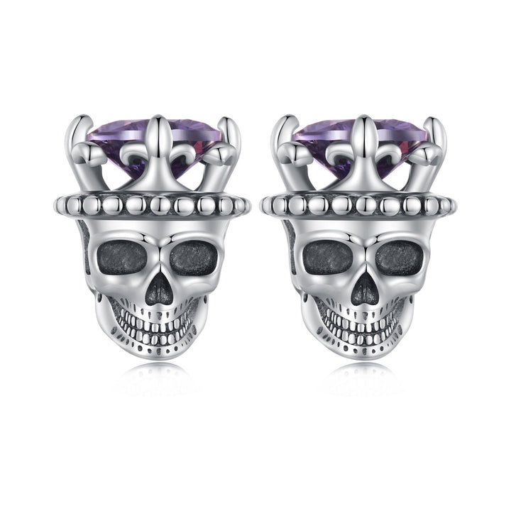 925 Sterling Silver Earrings with Pavé Setting CZ 10*9mm for Women